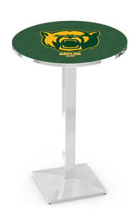 Baylor University 30" Top Pub Table with Chrome Finish