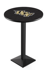 University of Central Florida 30" Top Pub Table with Black Wrinkle Finish