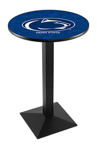 Pennsylvania State University 30" Top Pub Table with Black Wrinkle Finish