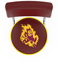 Arizona State Swivel Bar/Counter Stool with Sparky Logo