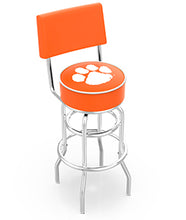 Load image into Gallery viewer, Clemson Swivel Bar/Counter Stool