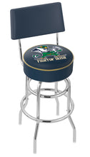 Load image into Gallery viewer, Notre Dame (Leprechaun) Swivel Counter Stool