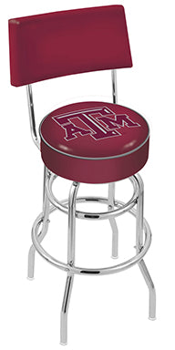 Texas A&M Swivel Bar/Counter Stool