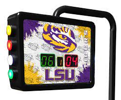 LSU Tigers 12' Shuffleboard Table