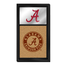 Load image into Gallery viewer, Alabama Crimson Tide: Dual Logo Mirrored Dry Erase Note Board