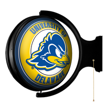 Load image into Gallery viewer, Delaware Blue Hens: Original Round Rotating Lighted Wall Sign Default Title