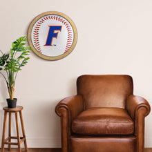 Load image into Gallery viewer, Florida Gators: Baseball - &quot;Faux&quot; Barrel Frame Sign Default Title