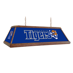 Memphis Tigers: Premium Wood Pool Table Light