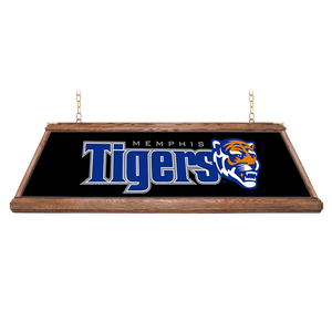 Memphis Tigers: Premium Wood Pool Table Light