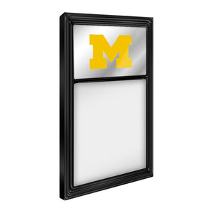 Michigan Wolverines: Mirrored Dry Erase Note Board Default Title