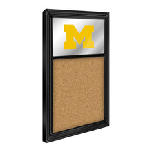 Load image into Gallery viewer, Michigan Wolverines: Mirrored Cork Note Board Default Title