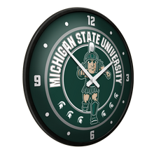 Load image into Gallery viewer, Michigan State Spartans: Sparty - Modern Disc Wall Clock Default Title
