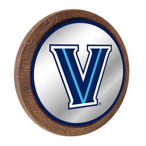 Villanova Cavaliers: Mirrored Barrel Top Mirrored Wall Sign Navy Blue