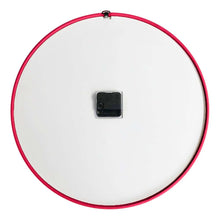 Load image into Gallery viewer, Ohio State Buckeyes: Block O - Modern Disc Wall Clock Red Frame