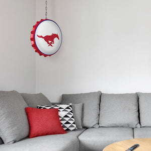 SMU Mustangs: Bottle Cap Dangler