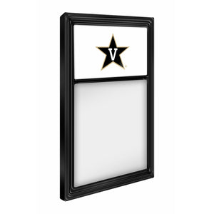 Vanderbilt Commodores: Dry Erase Note Board White