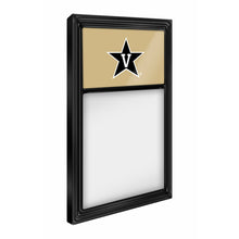 Load image into Gallery viewer, Vanderbilt Commodores: Dry Erase Note Board Gold