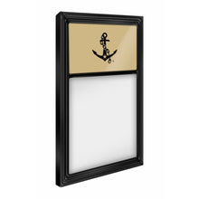 Load image into Gallery viewer, Vanderbilt Commodores: Anchor - Dry Erase Note Board Gold