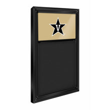 Load image into Gallery viewer, Vanderbilt Commodores: Chalk Note Board Gold