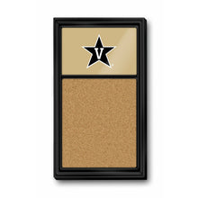 Load image into Gallery viewer, Vanderbilt Commodores: Cork Note Board Gold