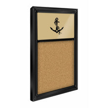 Load image into Gallery viewer, Vanderbilt Commodores: Anchor - Cork Note Board Gold