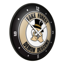 Load image into Gallery viewer, Wake Forest Demon Deacons: Mascot - Modern Disc Wall Clock Default Title