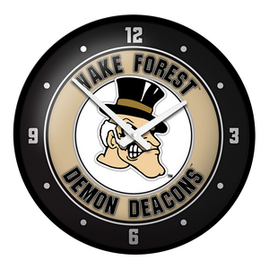 Wake Forest Demon Deacons: Mascot - Modern Disc Wall Clock Default Title