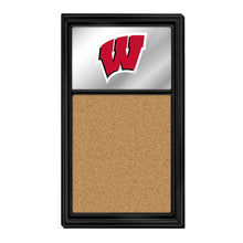 Load image into Gallery viewer, Wisconsin Badgers: Mirrored Cork Note Board Default Title