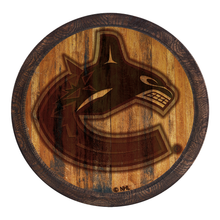 Load image into Gallery viewer, Vancouver Canucks: Branded &quot;Faux&quot; Barrel Top Sign - The Fan-Brand