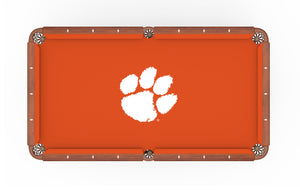 Clemson Tigers 8-Foot Billiard Cloth