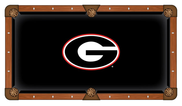Georgia Bulldogs 8-Foot Billiard Cloth