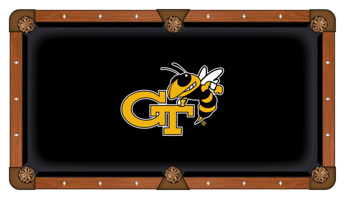 Georgia Tech Yellow Jackets 8-Foot Billiard Cloth