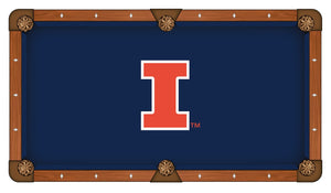 University of Illinois 8-Foot Billiard Cloth