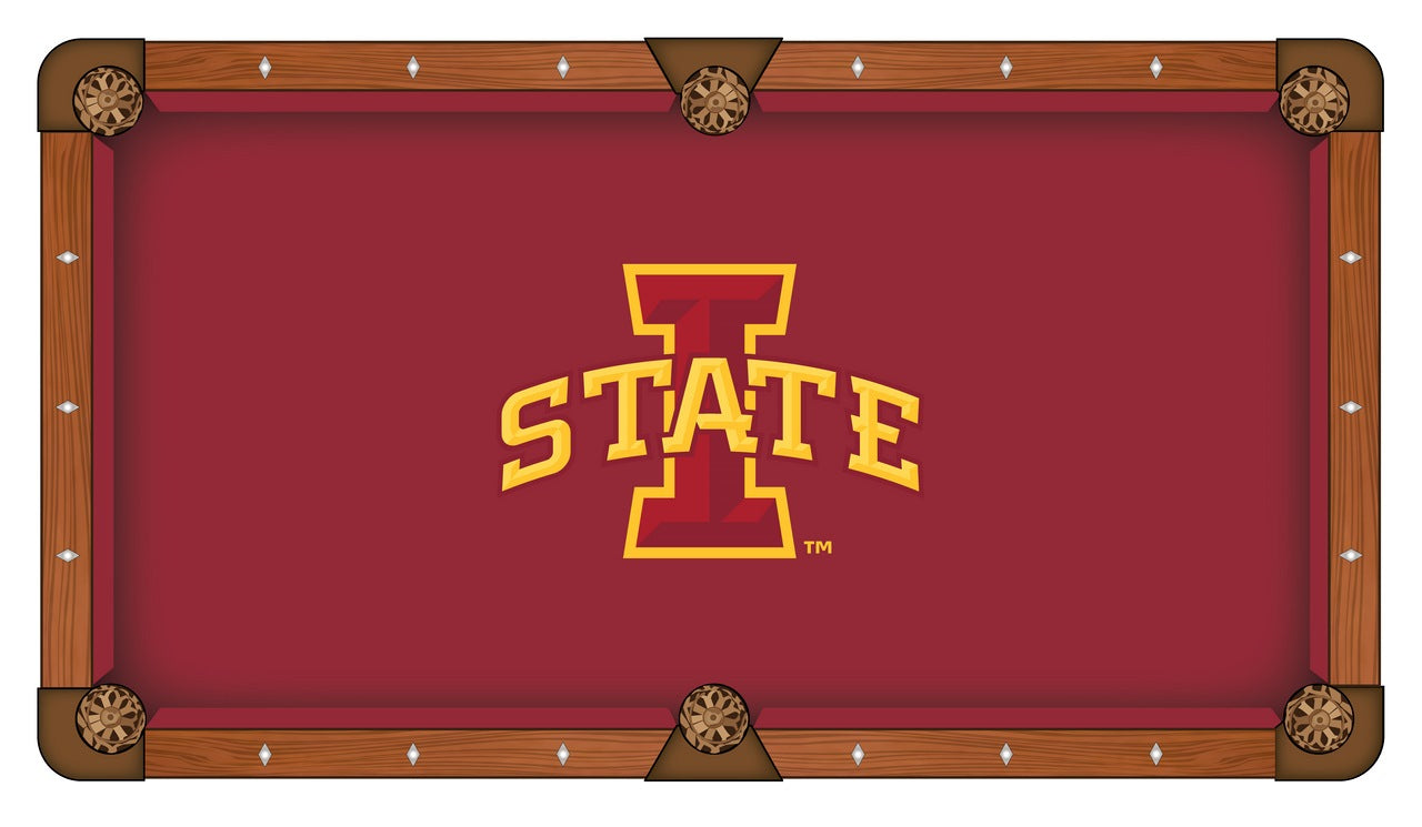 Iowa State Cyclones 8-Foot Billiard Cloth