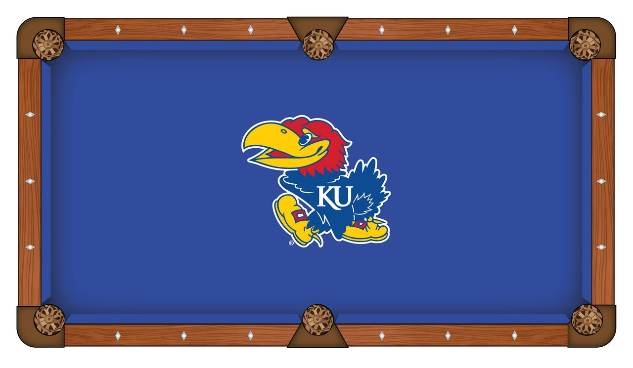 Kansas Jayhawks 8-Foot Billiard Cloth