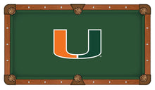 Load image into Gallery viewer, Miami Hurricanes Pool Table