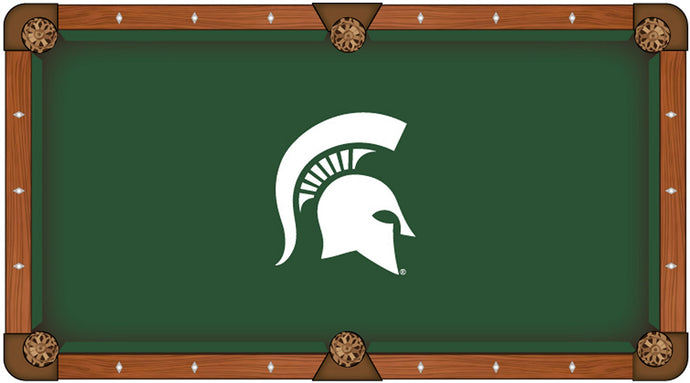 Michigan State Spartans 8-Foot Billiard Cloth