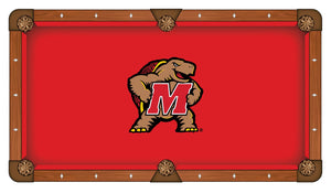 Maryland Terps 8-Foot Billiard Cloth