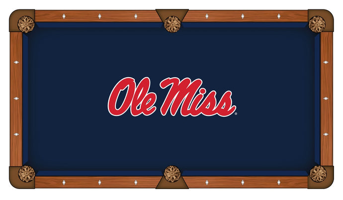 Mississippi Rebels 8-Foot Billiard Cloth