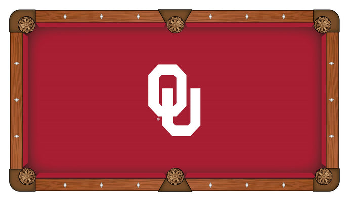 Oklahoma Sooners 8-Foot Billiard Cloth