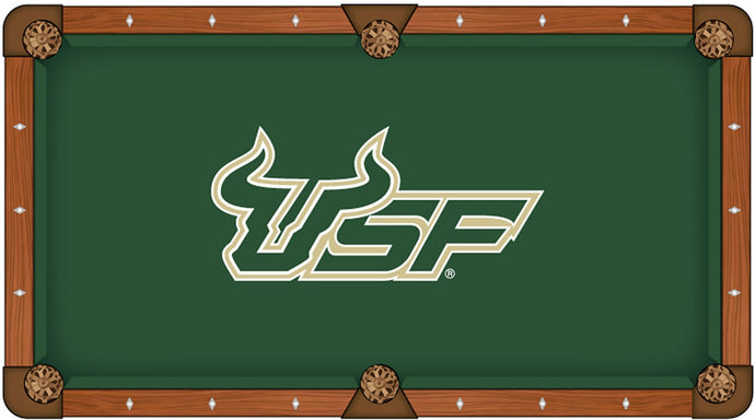 USF Bulls 8-Foot Billiard Cloth