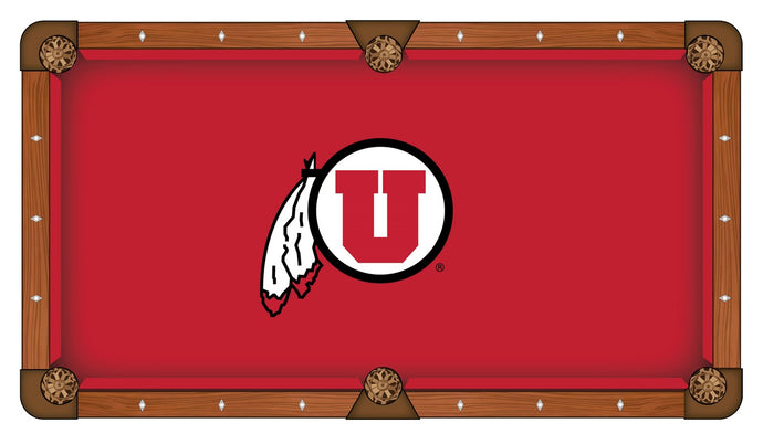 Utah Utes 8-Foot Billiard Cloth