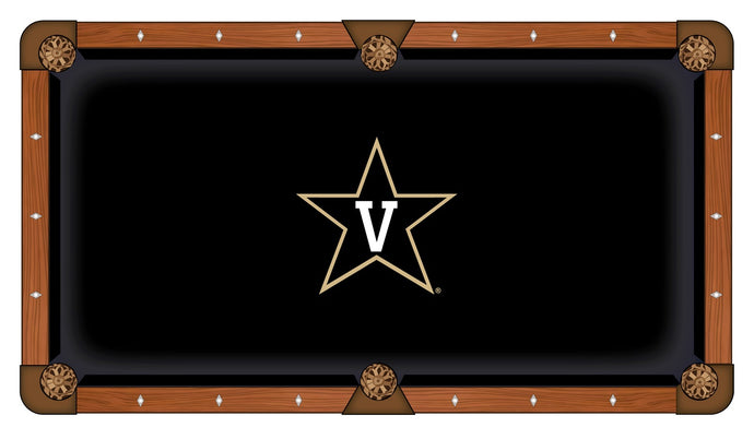Vanderbilt Commodores 8-Foot Billiard Cloth