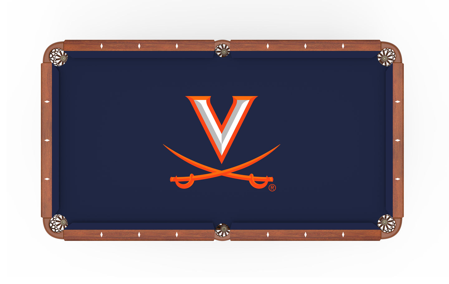 Virginia Cavaliers 8-Foot Billiard Cloth