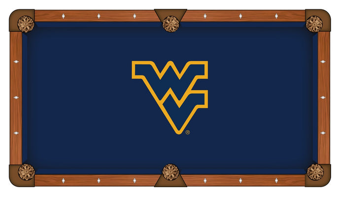 West Virginia Mountaineers 8-Foot Billiard Cloth