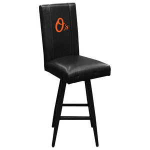 Swivel Bar Stool 2000 With Baltimore Orioles Bird Logo