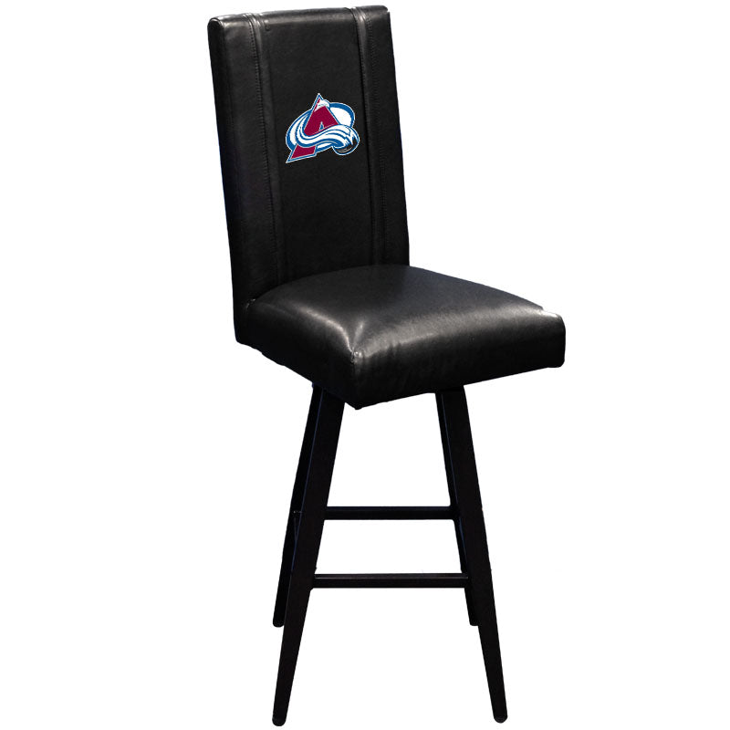 Swivel Bar Stool 2000 Colorado Avalanche Logo