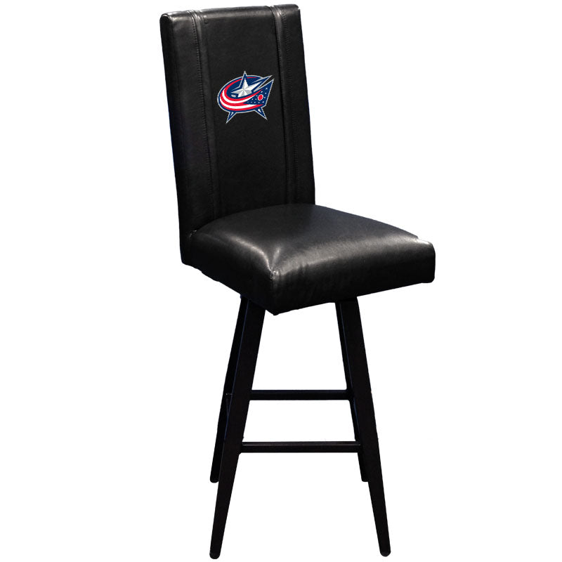 Swivel Bar Stool 2000 With Columbus Blue Jackets Logo