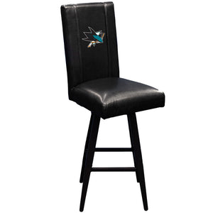 Swivel Bar Stool 2000 With San Jose Sharks Logo