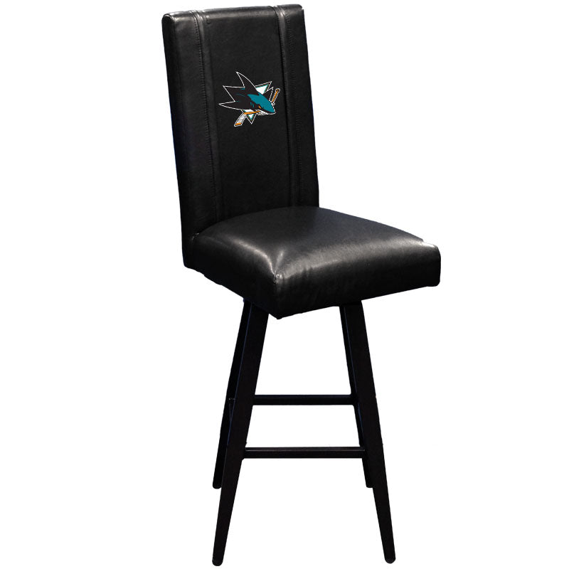 Swivel Bar Stool 2000 With San Jose Sharks Logo